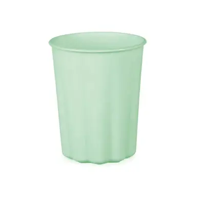 Återanvändbar mugg, grön, 4-pack - PartyDeco