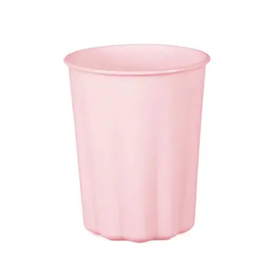 Återanvändbar mugg, rosa, 4-pack - PartyDeco