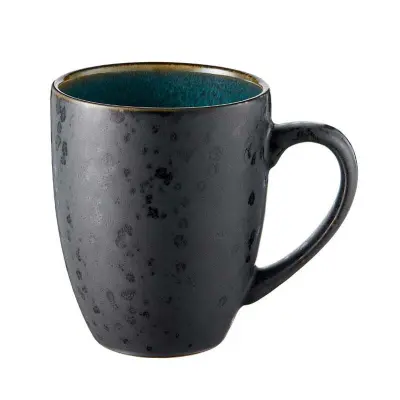 BITZ Mugg 30 cl, svart/grön