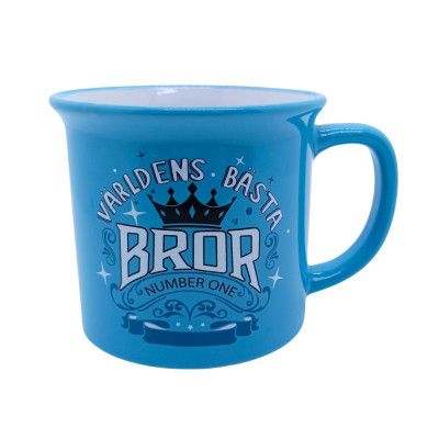 Blå Mugg Världens Bästa Bror