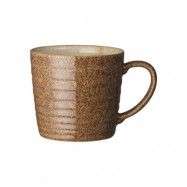 Denby - Studio craft Birch Räfflad Mugg 40 cl Brun