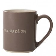 Design House Stockholm - Astrid Lindgren Mugg Brun Trarallanrallanlej