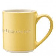 Design House Stockholm - Mugg Gul - Fina lilla krumelur… 35 cl Gul