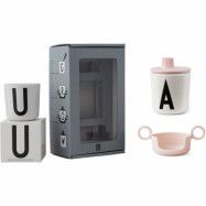 Design Letters Barnmugg 3-del, Rosa