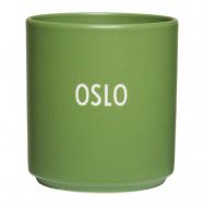 Design Letters - Favourite Mugg Oslo 25 cl Grön