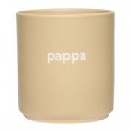 Design Letters - Favourite Mugg Pappa 25 cl Beige