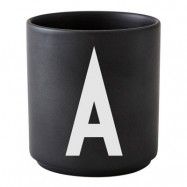 Design Letters - Mugg  25 cl A Svart