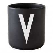 Design Letters - Mugg 25 cl V Svart