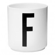 Design Letters - Mugg F Vit