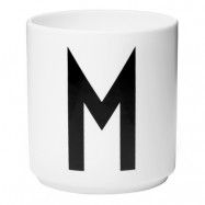 Design Letters - Mugg M Vit