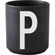 Design Letters Porslinsmugg Svart, P