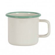 Emaljerad mugg, 8 cm - Kockums Jernverk - Cream lux