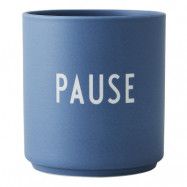 Design Letters - Favourite Cup Pause Blå