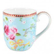 Floral Mugg liten Chinese Rose Blå