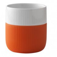 Fluted Contrast Mugg 33 cl Vallmoröd