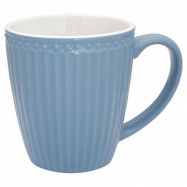 GreenGate - Everyday Alice mugg 40 cl sky blue