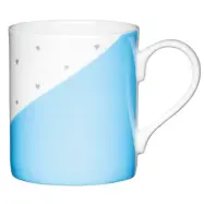 Mugg hjärtan, blå - KitchenCraft