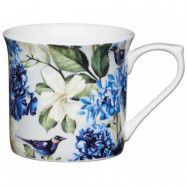 Kitchen Craft Mugg, blommor och fåglar