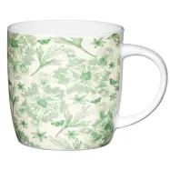 Mugg gröna blommor - KitchenCraft