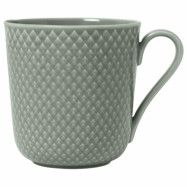 Lyngby Porcelæn Rhombe Earth mugg, moss