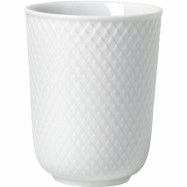 Lyngby Porcelæn Rhombe Mugg 33 cl Vit