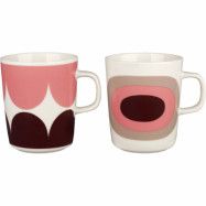 Marimekko Härkä&Melooni muggar, 2,5 dl, 2-pack