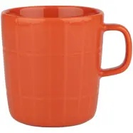 Marimekko Tiiliskivi mugg 4 dl, orange