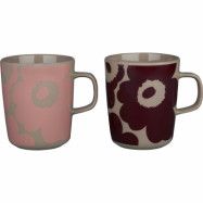 Marimekko Unikko mugg 2-pack, 2,5 dl