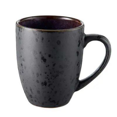 Mugg Ø8 cm, svart/mörkblå - BITZ