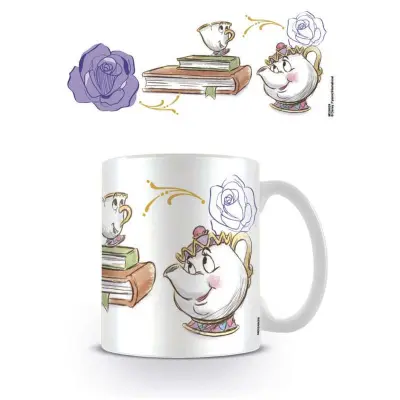 Mugg Chip&Mrs Potts från Skönheten&Odjuret