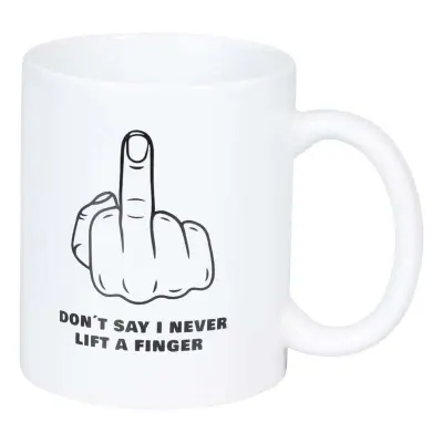Mugg - Don't say I never lift a finger
