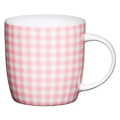 Mugg Gingham, rosa - KitchenCraft