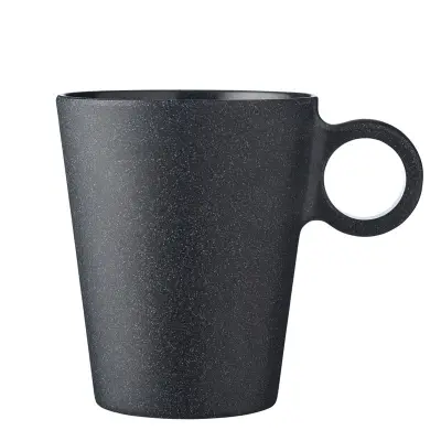 Mugg i melamin, pebble svart - Mepal
