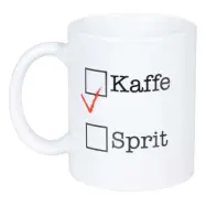 Mugg - Kaffe eller Sprit