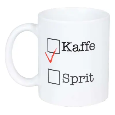 Mugg - Kaffe eller Sprit