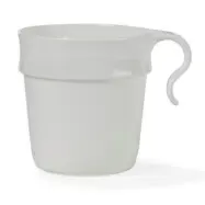 Nordiska Plast Mugg, 30 cl, vit