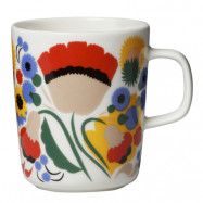 Oiva Mugg 25 cl Blomster