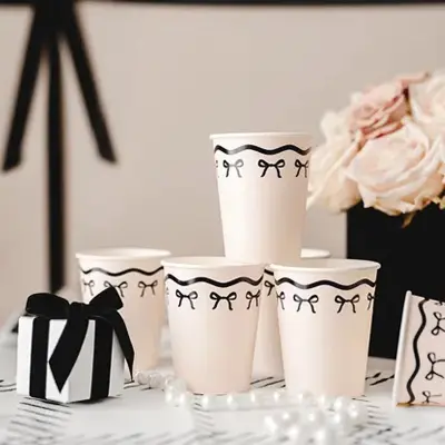 Pappersmuggar Rosetter 6-pack - PartyDeco