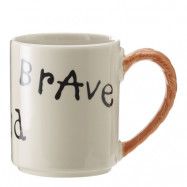 Design House Stockholm - Pippi Anniversary Mugg 35 cl Strong Kind Brave