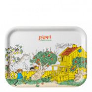 Opto Design - Pippi Bricka Pippi flyttar in 27X20 cm