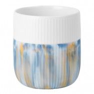 Royal Copenhagen - Fluted Contrast Marble mugg 35 cl ocean mist