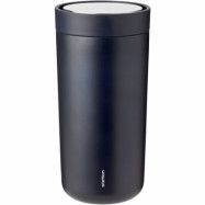 Stelton To Go Click Steel termosmugg 0,4 liter, Midnight Blue