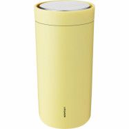 Stelton To Go Click termoskopp 0,4 liter, gul