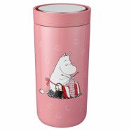 Stelton To Go Click termosmugg 0,4 liter, moomin knitting