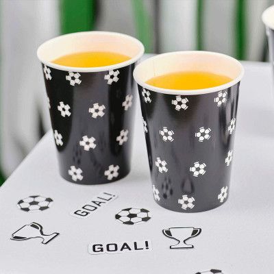 Pappersmuggar Fotbollar, 8-pack