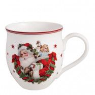 Villeroy&Boch - Toy's Delight mugg jultomten 39 cl vit