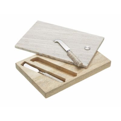 Masterclass Ostbricka, mangoträ och marmor