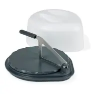 Nuance Ostbricka med kniv, Vit