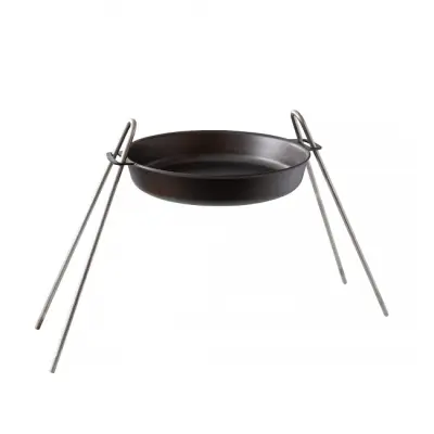 Kockums Paket Stekpanna/Pajform 28 cm och Eldställning