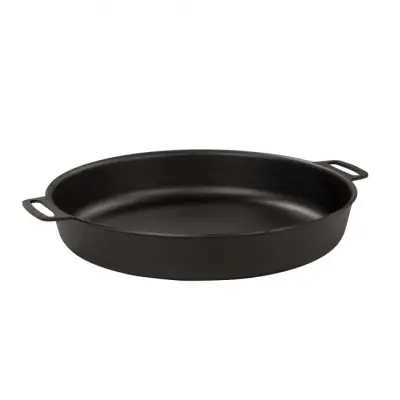 Kockums Stekpanna/Pajform, kolstål, ø30 cm